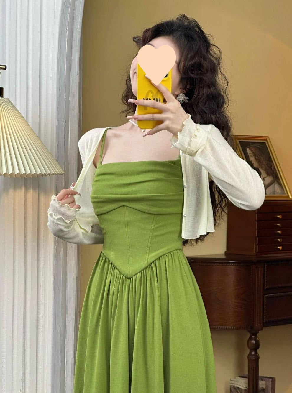 Green Off-Shoulder Waist-Cinching Maxi Dress | Spaghetti-Strap Ruched Fishtail Gown | Elegant Formal Evening Dress | Summer Wedding Guest Attire